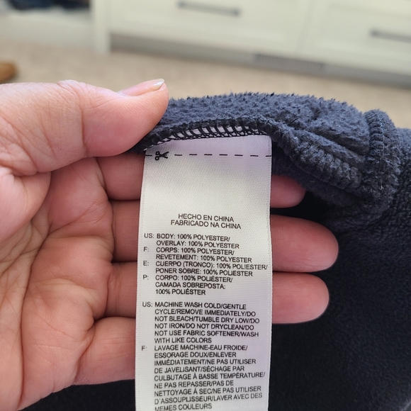 Reebok  Fleece Jacket/ Sz M - Picture 6 of 6